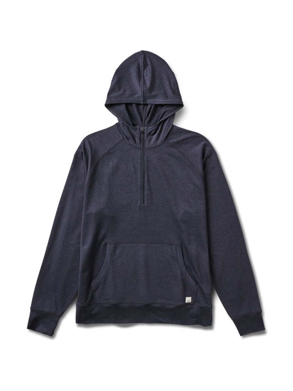 Vuori Ponto Performance Half Zip Hoodie in dark grey men’s size large